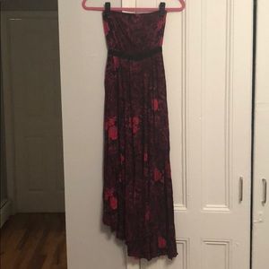 Strapless Maxi Dress